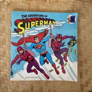 The Adventures of Superman 1982 Little Golden Book